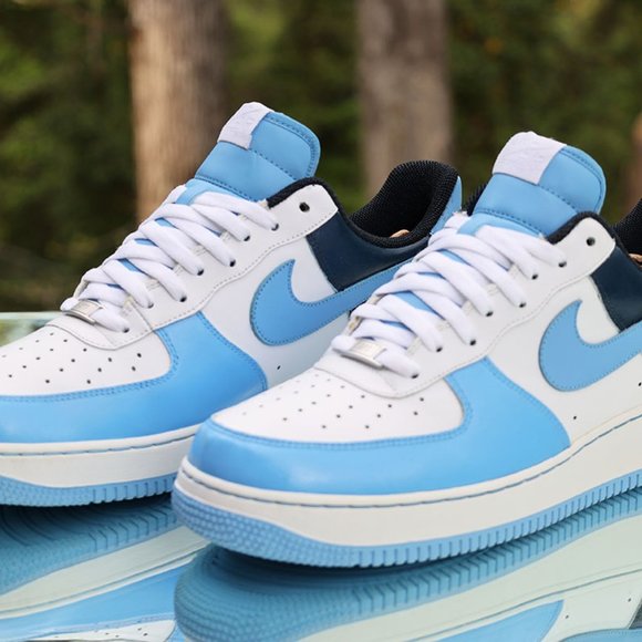 Nike Air Force 1 Low University Blue Custom - Picture 10 of 16